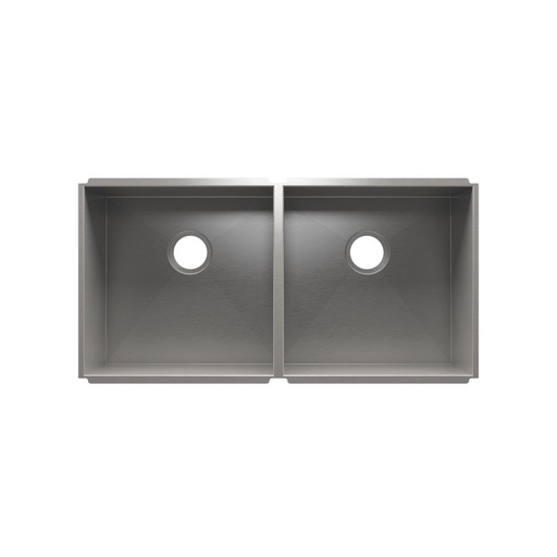[JUL-003642] Julien 003642 Urbanedge Sink Undermount Double L18X18X10 R18X18X10