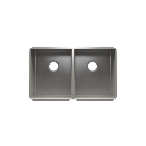 [JUL-003949] Julien 003949 J7 Sink Undermount Double L15X18X10 R15X18X10