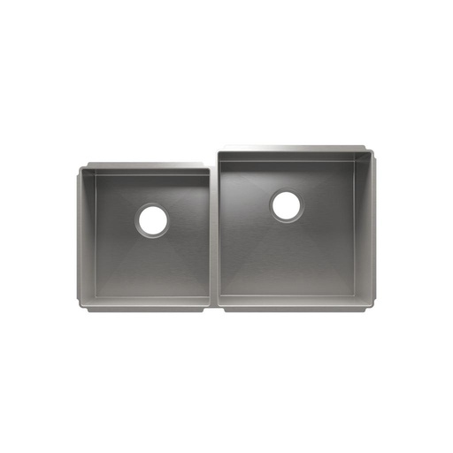 [JUL-003957] Julien 003957 J7 Sink Undermount Double L15X16X8 R18X18X10