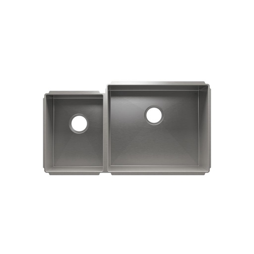 [JUL-003962] Julien 003962 J7 Sink Undermount Double L12X16X8 R21X18X10