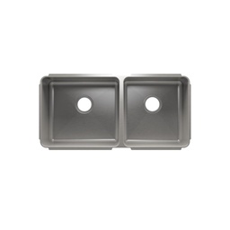 [JUL-003253] Julien 003253 Classic Sink Undermount Double L18X16X10 R15X16X8