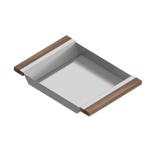 [JUL-205232] Julien 205232 Tray For 16In Sink Walnut Handles 12X17X2-1/4