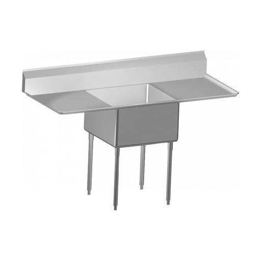 [FRA-WSL2424LR-1-2] Franke WSL2424LR-1-2 World Class Series 14 Gauge Single Sink