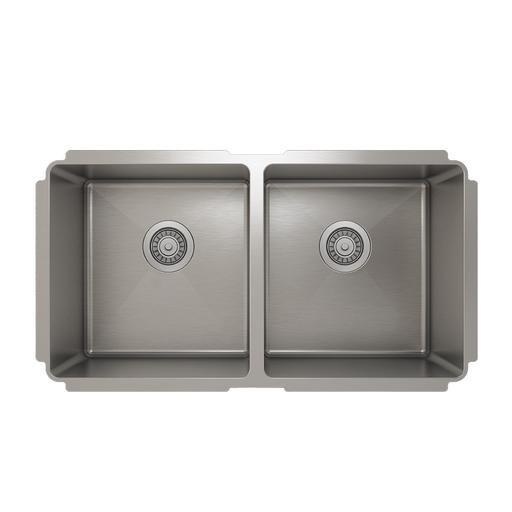 [PROC-IH75-UE-331810] Prochef IH75-UE-331810 Proinox H75 Collection Undermount Sink With Double Bowl