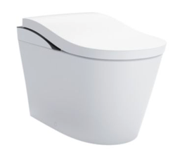 [TOTO-MS8732CUMFG#01B] TOTO MS8732CUMFG#01B Neorest Ls Integrated Smart Toilet Cotton With Black Trim