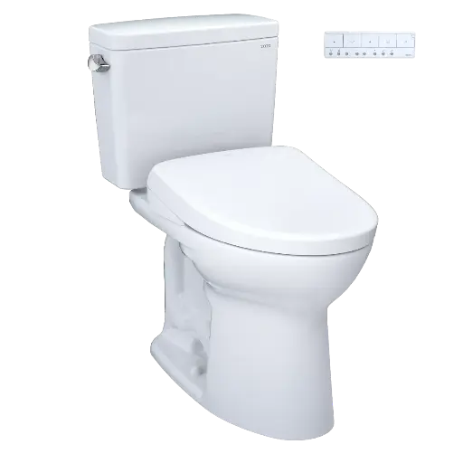 [TOTO-MW7764736CEFGA.10#01] TOTO MW7764736CEFGA.10#01 Drake Washlet+ S7A Two Piece Toilet Cotton
