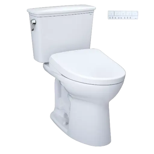 [TOTO-MW7864736CEFG#01] TOTO MW7864736CEFG#01 Drake Transitional Washlet+ S7A Two Piece Toilet Cotton