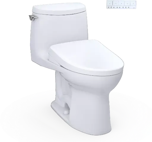 [TOTO-MW6044726CUFGA#01] TOTO MW6044726CUFGA#01 Ultramax II 1G Washlet+ S7 One Piece Toilet Cotton