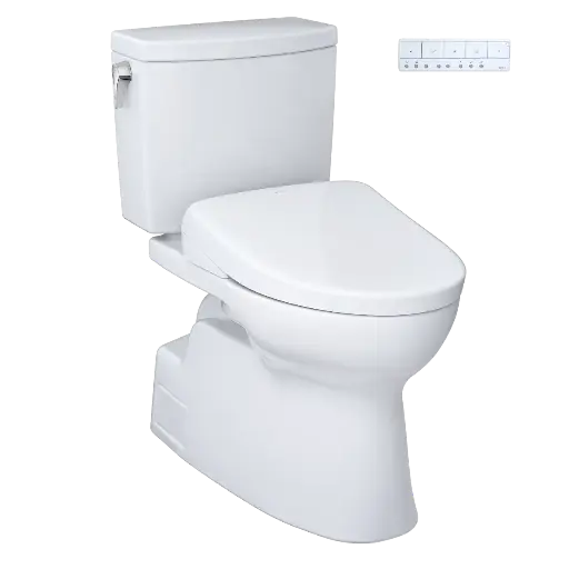 [TOTO-MW4744726CUFGA#01] TOTO MW4744726CUFGA#01 Vespin II Washlet+ S7 Two Piece Toilet Cotton