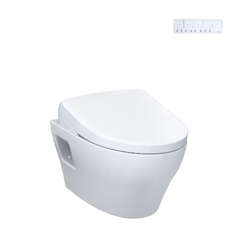 [TOTO-CWT4284736CMFGA#MS] TOTO CWT4284736CMFGA#MS S7A Wall Hung Toilet With Washlet Cotton