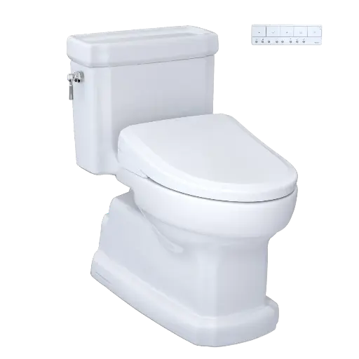 [TOTO-MW9744734CEFGA#01] TOTO MW9744734CEFGA#01 Guinevere Washlet+ S7A One Piece Toilet Cotton