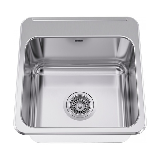 [FRA-LBS4610-316P-1-3] Franke LBS4610-316P-1-3 Type 316 Topmount Single Sink Stainless Steel
