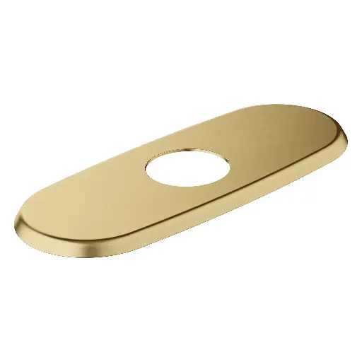[GRO-07551GN0] Grohe 07551GN0 6" Escutcheon Brushed Cool Sunrise