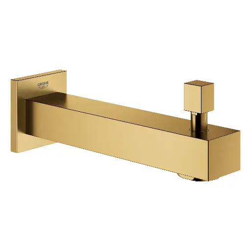 [GRO-13307GN0] Grohe 13307GN0 Eurocube Diverter Tub Spout Brushed Cool Sunrise