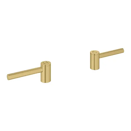 [GRO-14216GN0] Grohe 14216GN0 Atrio New Handle Pair Brushed Cool Sunrise