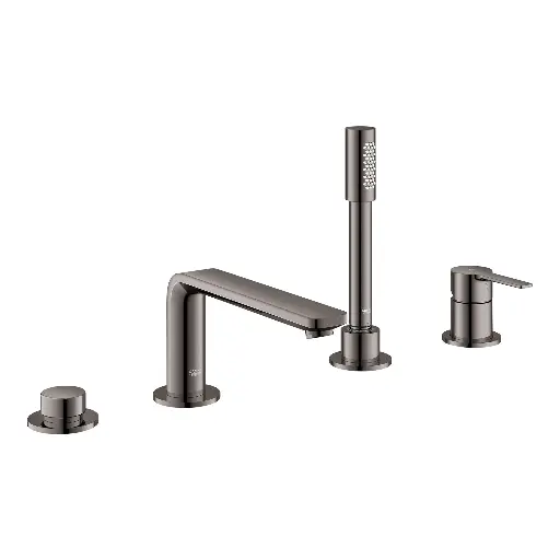 [GRO-19577A01] Grohe 19577A01 Lineare 4-Hole Single-Handle Deck Mount Roman Tub Faucet Hard Graphite