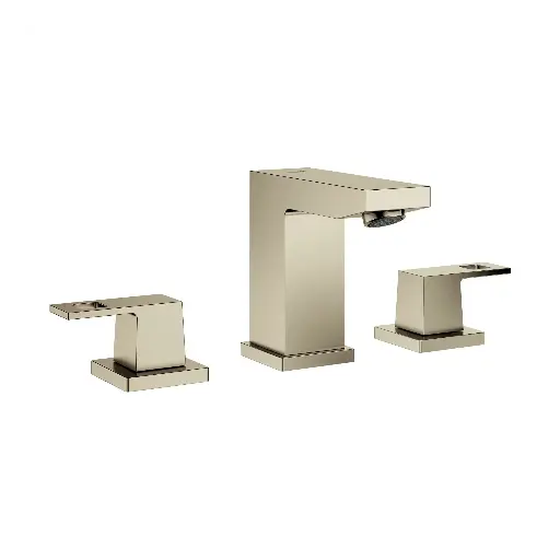 [GRO-20370ENA] Grohe 20370ENA Eurocube Widespread S-Size Bathroom Faucet Brushed Nickel