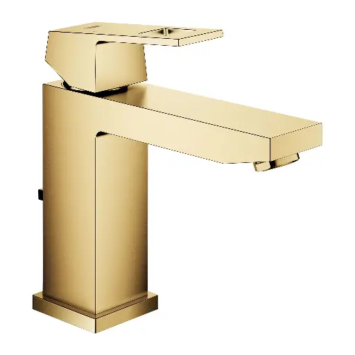 [GRO-23670GN0] Grohe 23670GN0 Eurocube Single Hole M-Size Bathroom Faucet Brushed Cool Sunrise