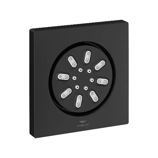 [GRO-268452430] Grohe 268452430 Rainshower Aqua Body Spray Square 2 Sprays Matte Black