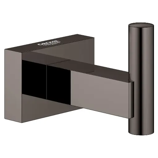[GRO-40511A01] Grohe 40511A01 Essentials Cube Robe Hook Hard Graphite