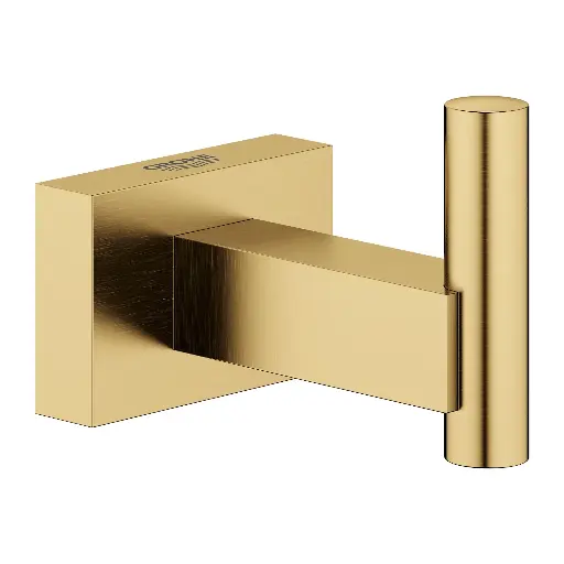 [GRO-40511GN1] Grohe 40511GN1 Essentials Cube Robe Hook Brushed Cool Sunrise