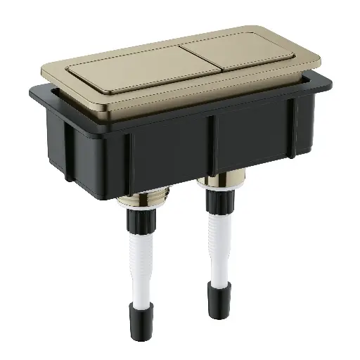 [GRO-49127EN0] Grohe 49127EN0 Eurocube Dual Flush Actuator Brushed Nickel Infinity Finish