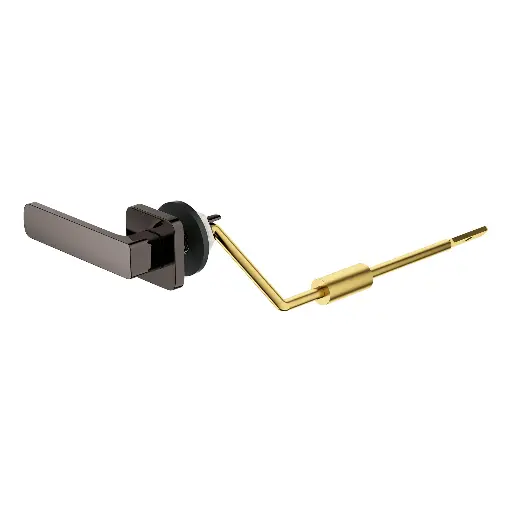 [GRO-49131A00] Grohe 49131A00 Eurocube Left Hand Trip Lever Hard Graphite