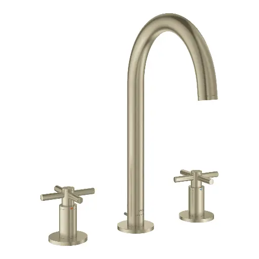 [GRO-20659EN0] Grohe 20659EN0 Atrio New 8" Widespread M-Size Bathroom Faucet Brushed Nickel