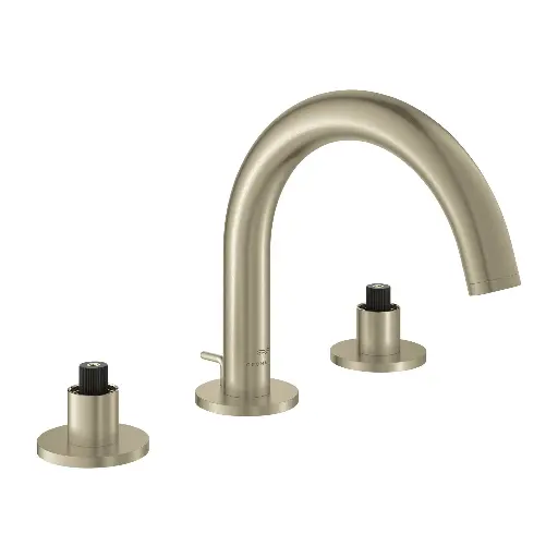[GRO-20660EN0] Grohe 20660EN0 Atrio 8-inch Widespread S-Size Bathroom Faucet Brushed Nickel