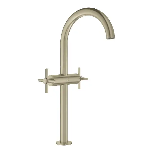 [GRO-21161EN0] Grohe 21161EN0 Atrio New Single Hole Xl-Size Bathroom Faucet Brushed Nickel