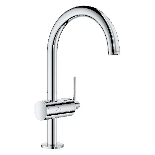 [GRO-24350000] Grohe 24350000 Atrio New Single Hole L-Size Bathroom Faucet Starlight Chrome