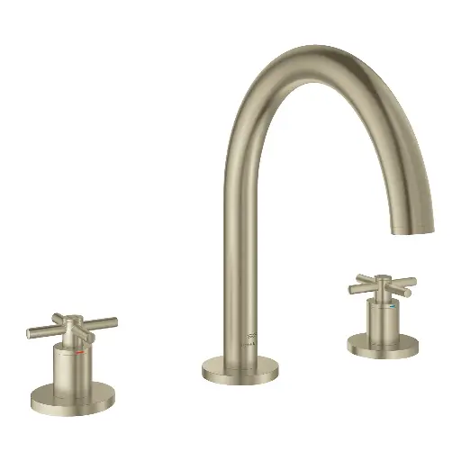 [GRO-25273EN0] Grohe 25273EN0 Atrio New 3-Hole 2-Handle Deck Mount Roman Tub Faucet Brushed Nickel