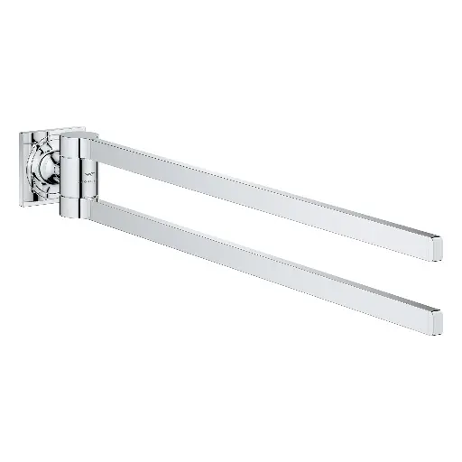 [GRO-40342001] Grohe 40342001 Allure New Double Towel Bar StarLight Chrome