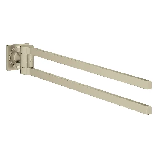 [GRO-40342EN1] Grohe 40342EN1 Allure New Double Towel Bar Brushed Nickel