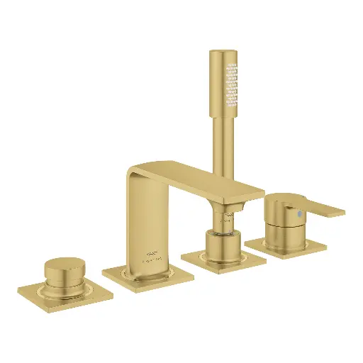 [GRO-19316GN1] Grohe 19316GN1 Allure New 4-Hole Single Handle Deck Mount Roman Tub Faucet Brushed Cool Sunrise