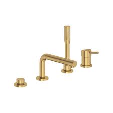 [GRO-19576GN2] Grohe 19576GN2 Concetto 4-Hole Single-Handle Deck Mount Roman Tub Faucet Brushed Nickel