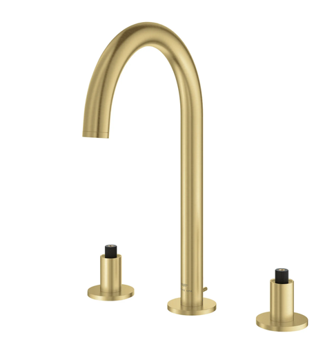 [GRO-20659GN0] Grohe 20659GN0 Atrio New 8" Widespread M-Size Bathroom Faucet Brushed Cool Sunrise