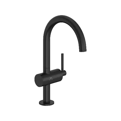 [GRO-243502430] Grohe 243502430 Atrio New Single Hole L-Size Bathroom Faucet Matte Black
