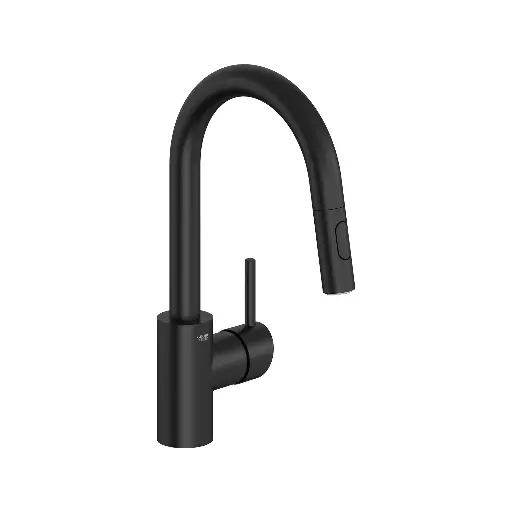 [GRO-314792431] Grohe 314792431 Concetto Single Handle Pull Down Bar Faucet Matte Black