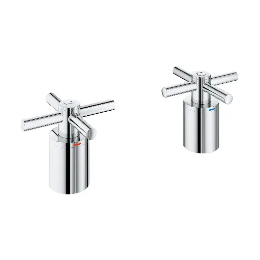 [GRO-14217000] Grohe 14217000 Atrio New Cross Handle StarLight Chrome