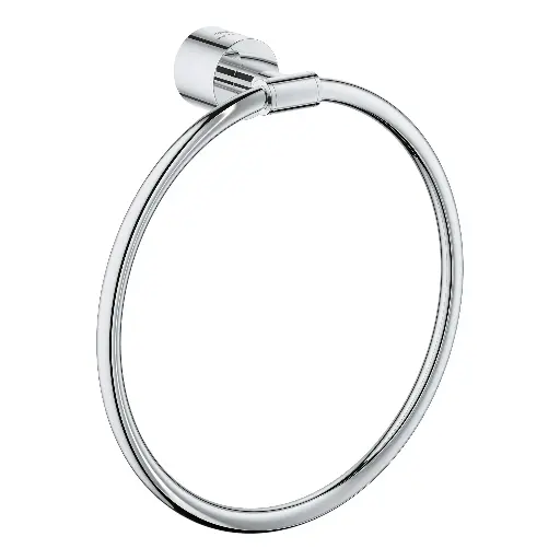 [GRO-40887000] Grohe 40887000 Atrio New 8" Towel Ring StarLight Chrome