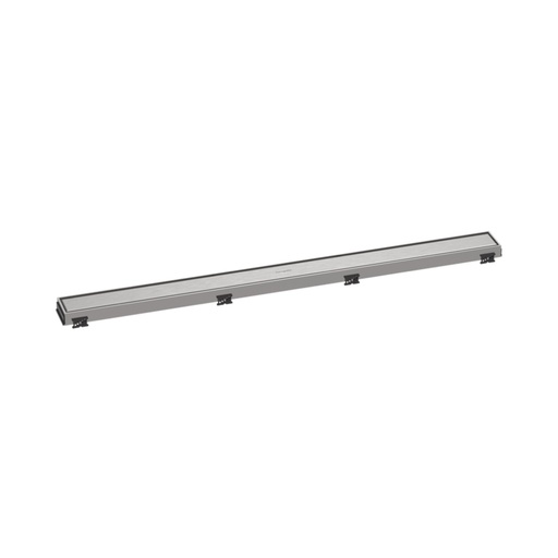 [HAN-56040801] Hansgrohe 56040801 Raindrain Match Trim Zero/ Tile 35 1/4" Brushed Stainless Steel