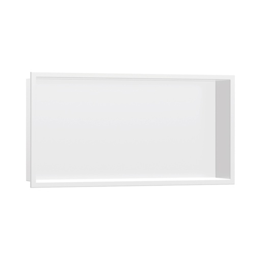 [HAN-56064700] Hansgrohe 56064700 Xtrastoris Original Wall Niche With Integrated Frame 12 X 24 Matte White