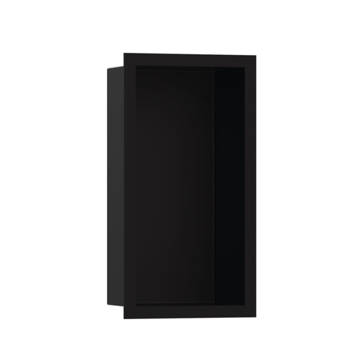 [HAN-56095670] Hansgrohe 56095670 Xtrastoris Individual Wall Niche Matte Black With Design Frame Matte Black