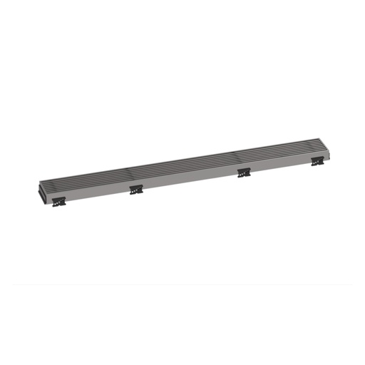 [HAN-56117801] Hansgrohe 56117801 Raindrain Match Trim Broadwalk 27 5/8" Brushed Stainless Steel
