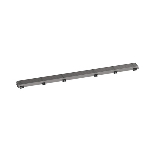 [HAN-56123801] Hansgrohe 56123801 Raindrain Match Trim Boardwalk 39 3/8" Brushed Stainless Steel
