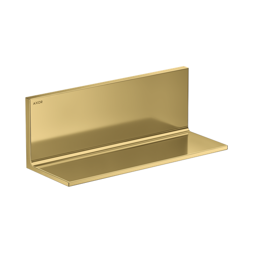 [HAN-42644990] Hansgrohe 42644990 Axor Universal Rectangular Shelf 12" Polished Gold Optic