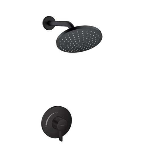 [HAN-04953670] Hansgrohe 04953670 Vernis Blend Pressure Balance Shower Set Matte Black