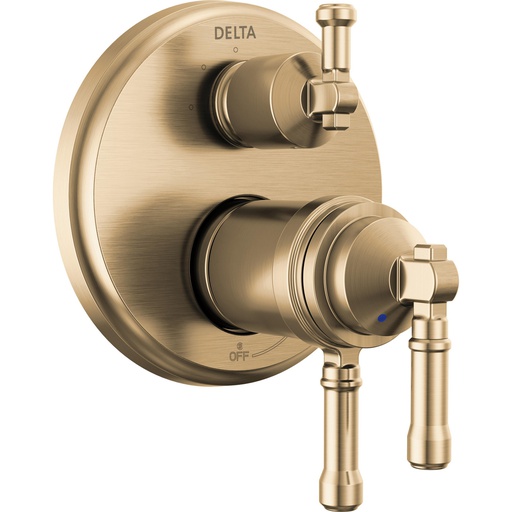 [DEL-T27T884-CZ-PR] Delta T27T884-CZ-PR Broderick 17T Series Integrated Diverter Trim Lumicoat Champagne Bronze
