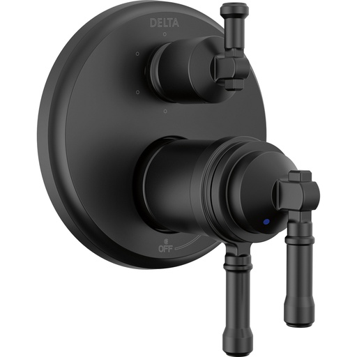 [DEL-T27T984-BL] Delta T27T984-BL Broderick 17T Series Integrated Diverter Trim Matte Black